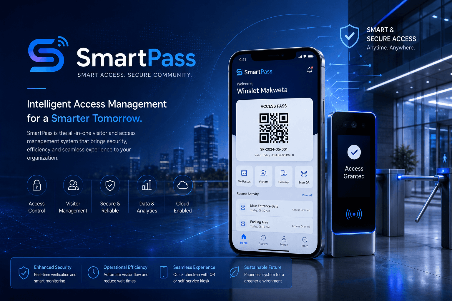 SmartPass360 visitor access system